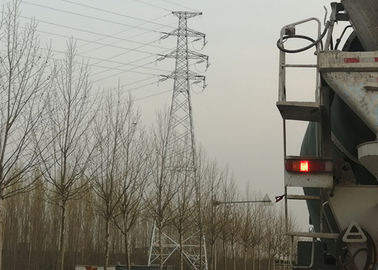230kv Power Transmission Line Lattice Steel Towers Pylon Low Alloy Structure
