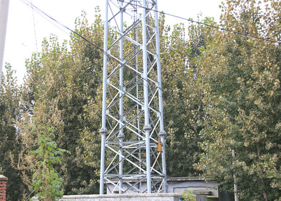 ASTM Standard Microwave Telecom Tower 4 Legs Wireless Communication Antenna Tower