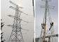ASTM A572 Steel Structure Tower , 10 - 750KV High Voltage Power Tower