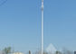 ASTM A572 Grade 50 Monopole Mobile Cell Tower with Overlaping Connection ISO Standarded