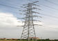 Double Circuit 110 Kv Transmission Line Towers High Tensile Steel Material