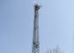Steel Tubular Communication Antenna Tower , 4 Legged Outdoor Antenna Tower