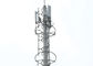 18 - 55M Monopole Telecommunications Tower , AWS D1.1 Monopole Communication Tower