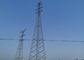 4 Legs Overhead Electric Power Tower ，High Voltage Q345B / Q235B Steel Grade  Electric Towers